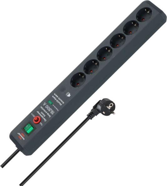 Produktbild Brennenstuhl Secure-Tec (6 x, CEE 7/5, 3 m)