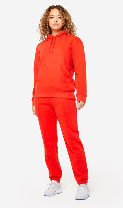 Image du produit Domyos Pantalon de jogging femme chaud - 500 rouge foncé