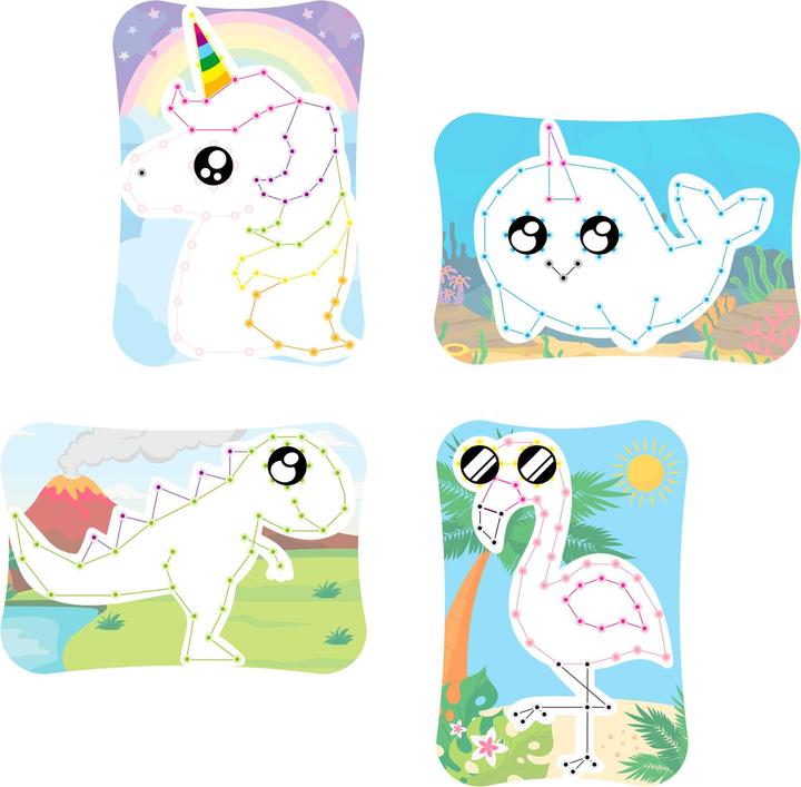 Image du produit Quercetti String Art Animaux Kawaii