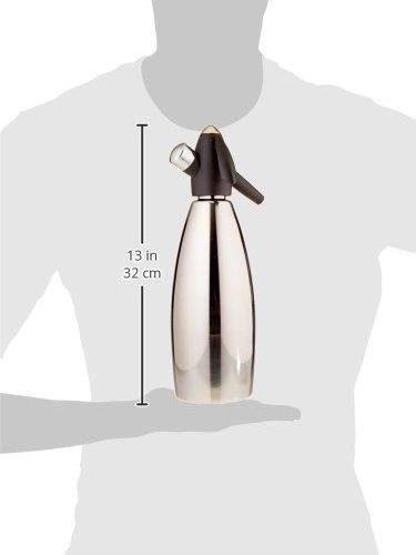 Actual product image Kisag Soda Siphon iSi Inox 1.0Liter (1 l)