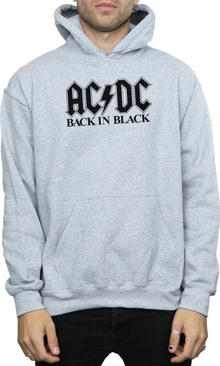 Produktbild AC/DC Back in Black Logo Kapuzenpullover (L)