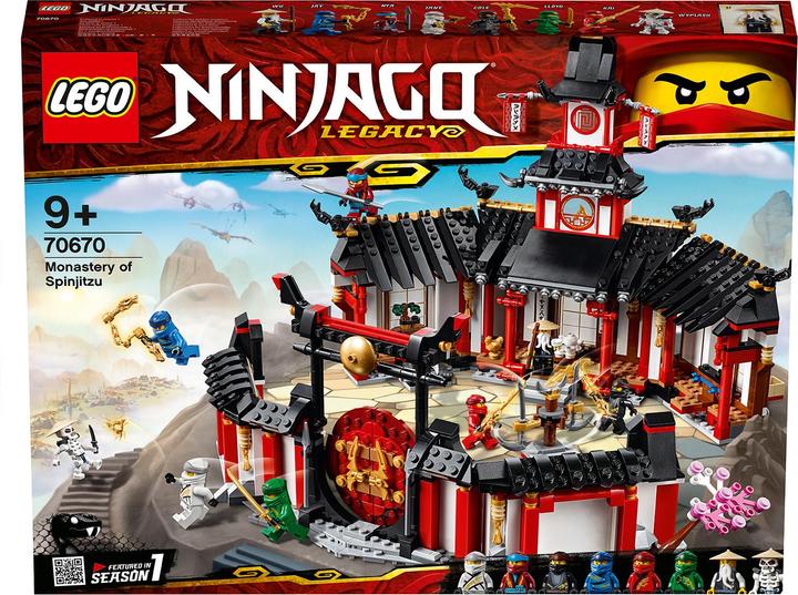 LEGO Le monastère de Spinjitzu (70670, LEGO Ninjago)