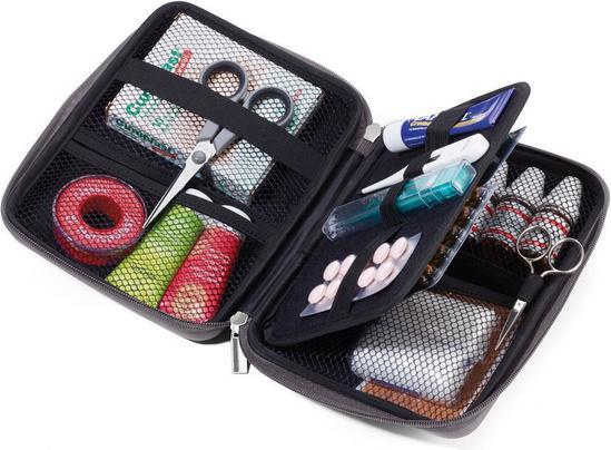 Produktbild Troika ALLES IN ORDNUNG Organizer-Etui mit Reissverschluss grau/schwarz (Tasche)
