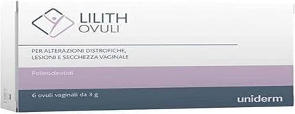 Immagine prodotto Uniderm Ovuli vaginali Lilith 6 pezzi (Lozione per il lavaggio intimo)