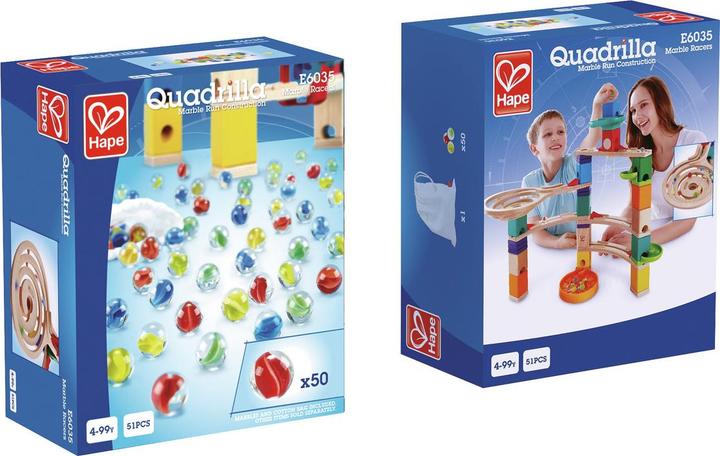 Actual product image Hape Marble set