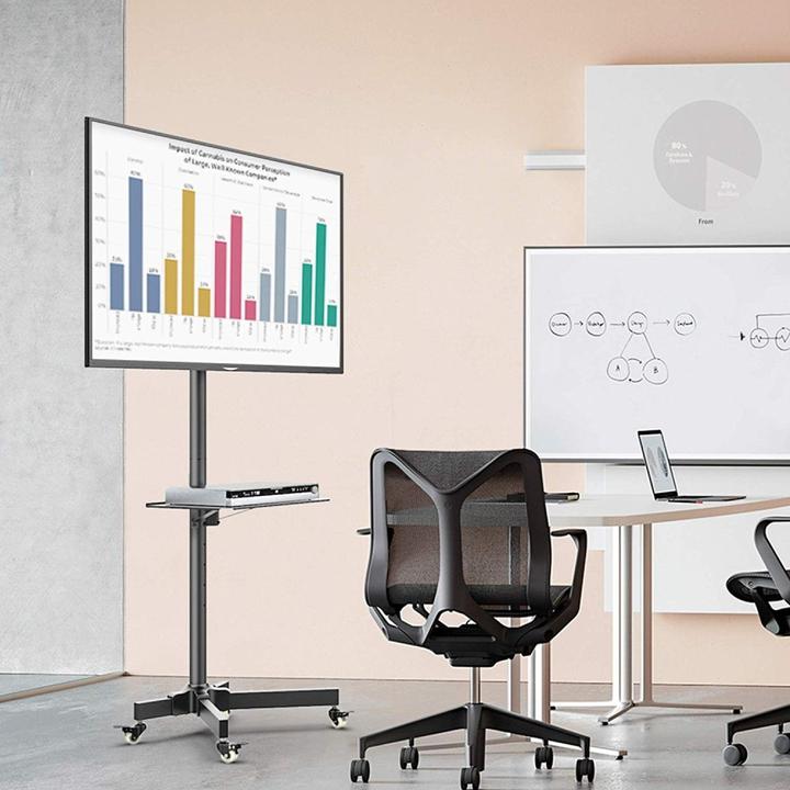 Image du produit Techly Chariot (Universel, 55", 25 kg)