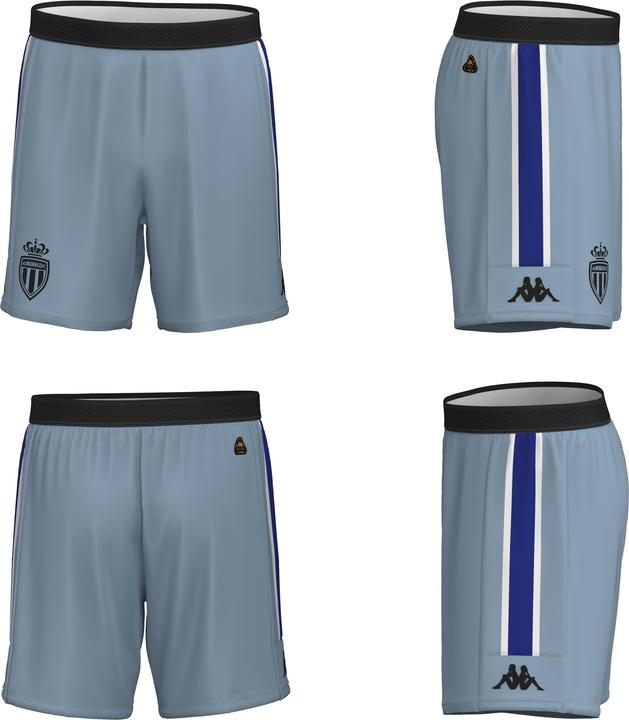 Actual product image Kappa Goalkeeper shorts AS Monaco Kombat Ryder Pro 2024/25 (L)