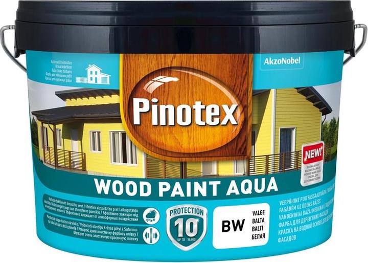 Pinotex Pinotexwood Paint Aqua Swedish Red 2.5l (AQUA SWEDISH RED, 2500 ml)