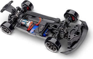 Image du produit Traxxas ON-ROAD FORD MUSTANG 1:10 2WD EP RTR WHITE - 4TEC 2.0 DRIFT OHNE LadegerÃ¤t und OHNE Akku (RTR Prêt à fonctionner)