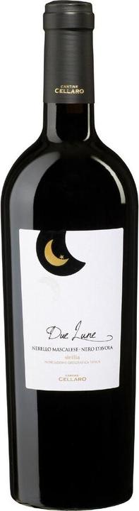 Immagine prodotto Cantine Cellaro Due Lune Sicilia IGT Nerello Mascalese & Nero d'Avola (1 x 75 cl, 2021)