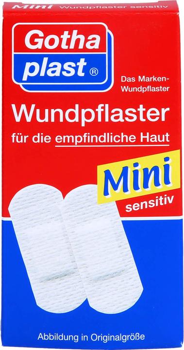Produktbild Gothaplast Wundpflaster MINI sensitiv 4x1,7cm, 20 St. Pflaster (20 x)