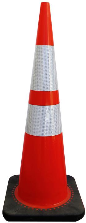 Produktbild Rs Pro Orange Weiss PVC Verkehrs-Leitkegel, H 900 mm