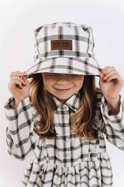 Produktbild Hebe Hut mit Tartanmuster "New York Is Always A Good Idea" (52)