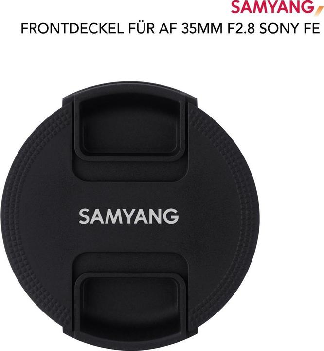 Actual product image Samyang Front cover for AF 35mm F2.8 Sony FE