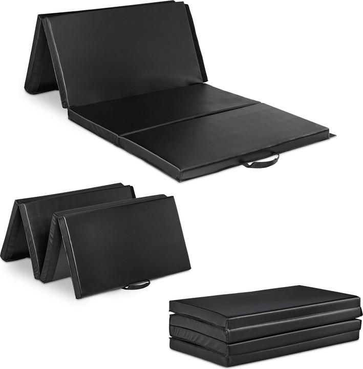 Produktbild Relaxdays Turnmatte schwarz