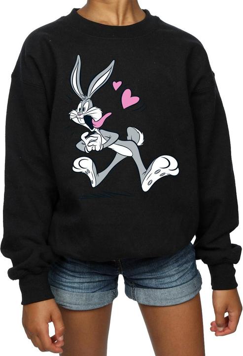 Produktbild Looney Tunes Bugs Bunny In Love Sweatshirt Mädchen (116)