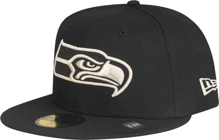 New Era 59Fifty Fitted Cap - METALLIC Seattle Seahawks 7 3/8 (7 3/8)