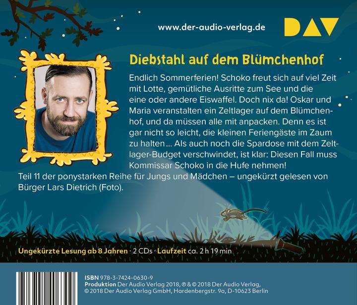 Produktbild Die Haferhorde Teil 11: Eins, zwei, Ponyzei! (Suza Kolb, Bürger Lars Dietrich, Nina Dulleck, Deutsch)