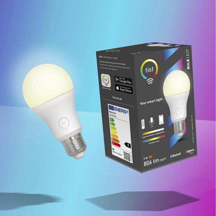 Actual product image Müller Licht E27 LED W bulb shape (E27, 9.50 W, 806 lm, 1 x, F)
