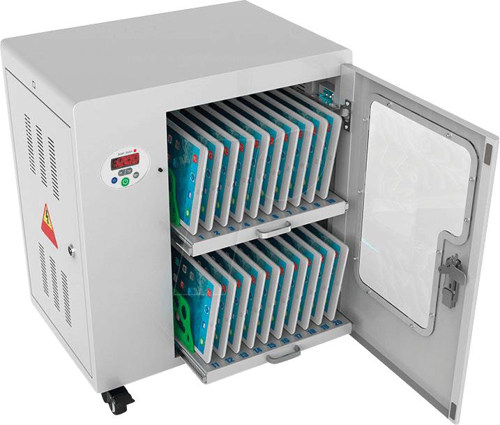 Actual product image Good Connections Tablet charging cart for up to 20 devices, UV disinfection, Smart Control, gray, ®