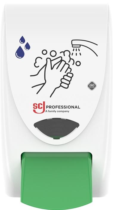 Image du produit Deb Stoko Distributeur de mousse nettoyante pour la peau H285xL135xP135ca.mm 2l blanc/vert SC JOHNSON