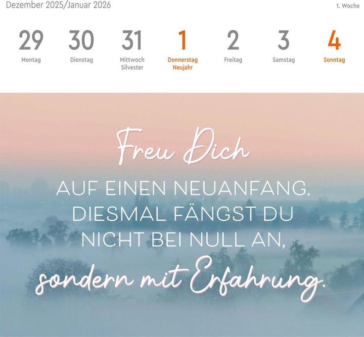 Produktbild Visual Statements Premium-Postkartenkalender 2026 (16.5 x 17.7 cm, Harter Einband, Deutsch)