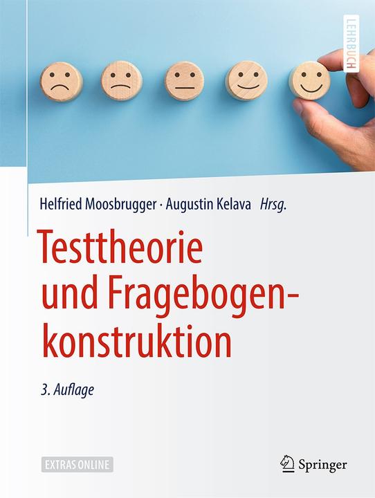 Produktbild Testtheorie und Fragebogenkonstruktion (Deutsch, Helfried Moosbrugger, Augustin Kelava, 2020)