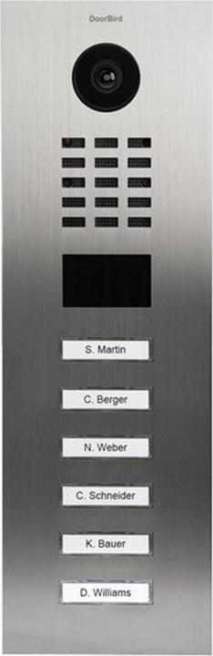 Actual product image Doorbird IP Door Station D2106V (Wi-Fi)