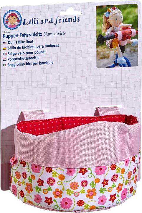 Produktbild Haba Puppen-Fahrradsitz Blumenwiese