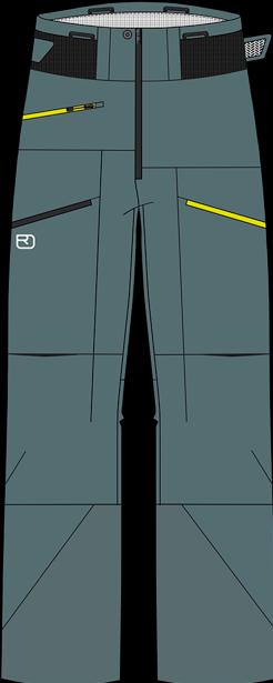 Produktbild Ortovox Deep Shell Pants (S)