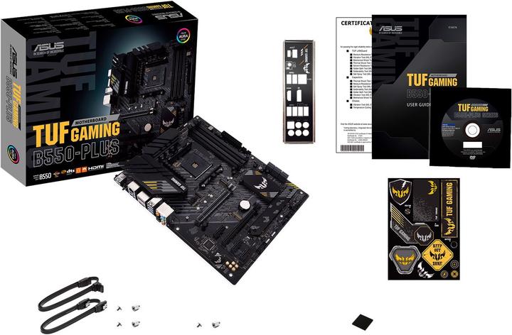 Produktbild ASUS TUF GAMING B550-PLUS (AM4, AMD B550, ATX)