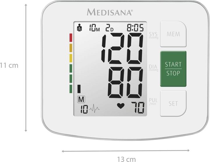 Actual product image Medisana BU 512 (Blood pressure monitor upper arm)