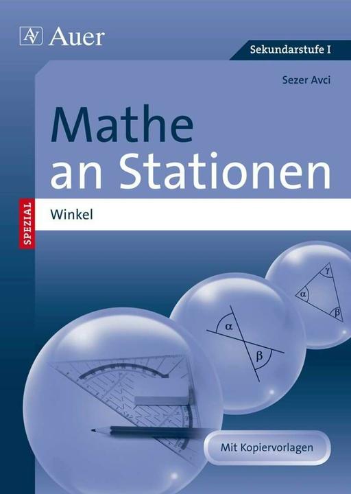 Produktbild Mathe an Stationen Spezial Winkel (Deutsch, Sezer Avci, 2013)