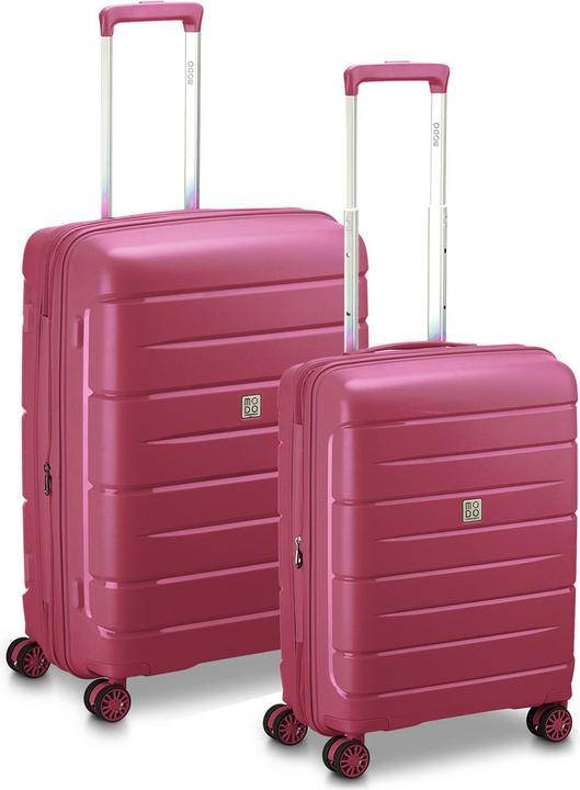 Modo by Roncato Starlight 3.0 4 Rollen Kofferset 2-teilig mit Dehnfalte (112 l)