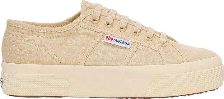 Actual product image Superga Unisex Adult 2740 Linen Platform Trainers (40)