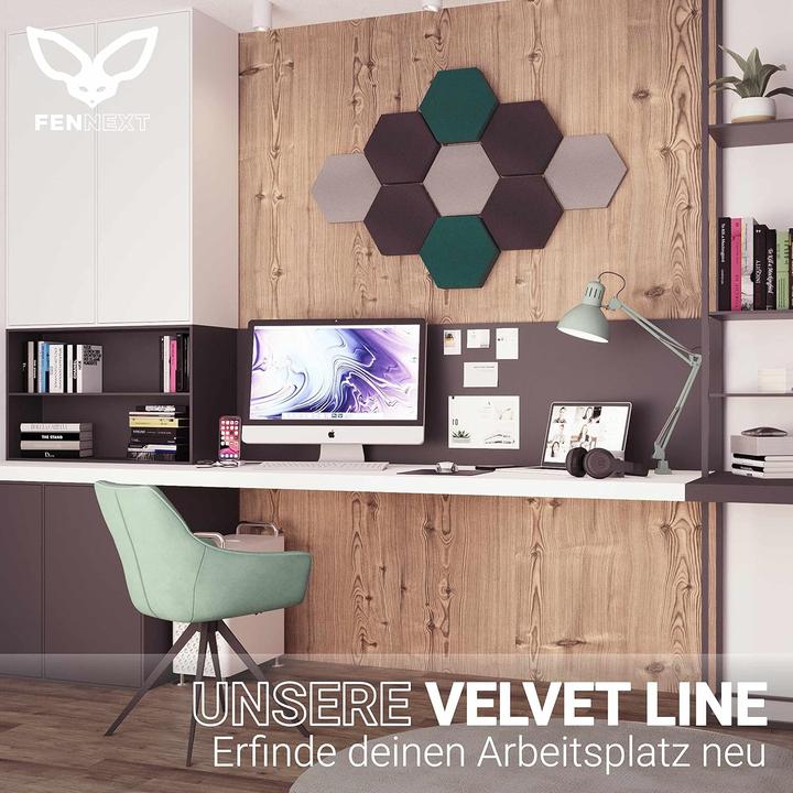 Produktbild Fennext Schallabsorber Wandpaneele (9 Stk.)