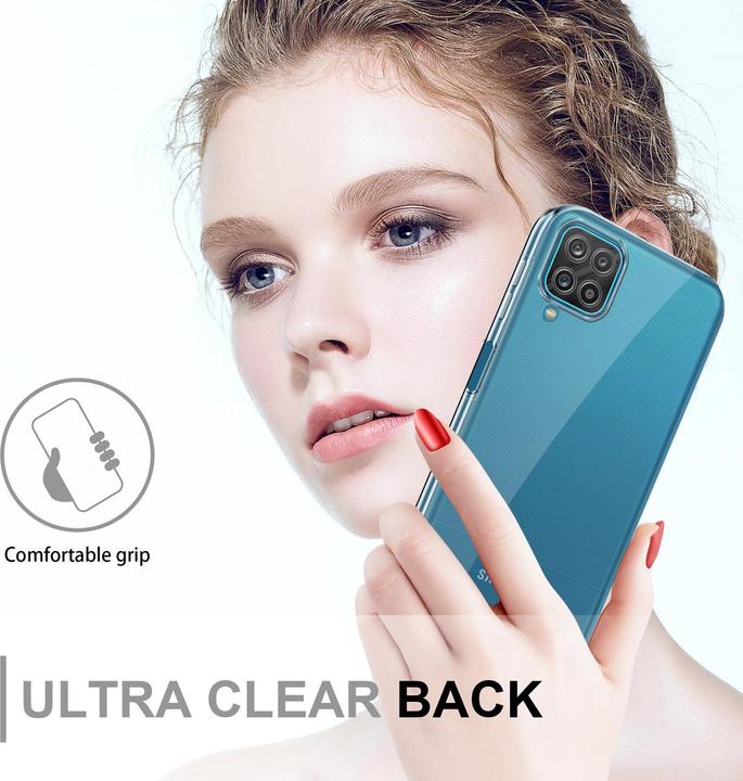 Produktbild Cadorabo TPU 360 Grad Case Cover (Samsung Galaxy A12, Samsung Galaxy M12)