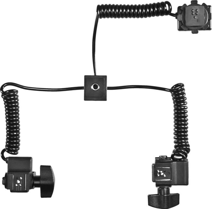 Image du produit Walimex Macro rail de flash Pro avec câble Y Pentax (Support de flash)
