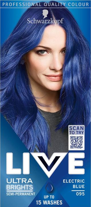Image du produit Schwarzkopf Live Ultra Brights (95 Bleu électrique)