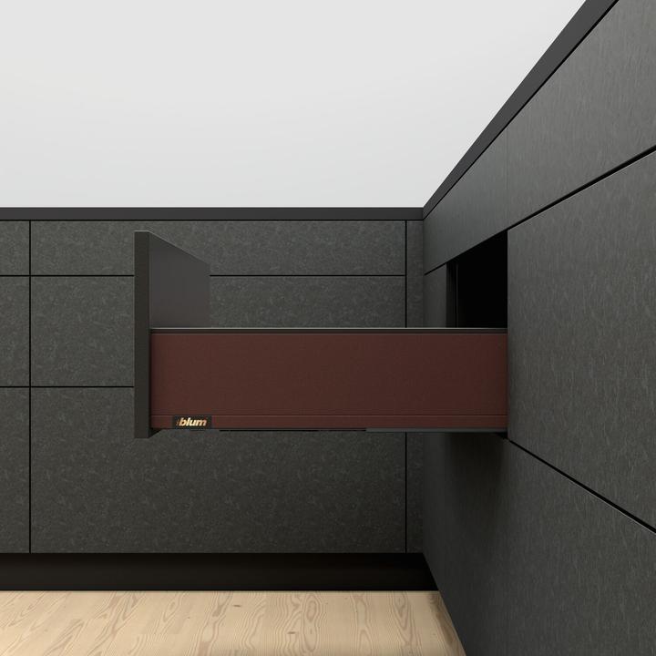 Actual product image Blum LEGRABOX special edition Decorative element height K, NL 600 mm, Noble Rust