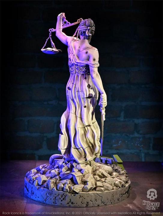 Actual product image Knucklebonz Rock Iconz on Tour: Metallica - Lady Justice Statue