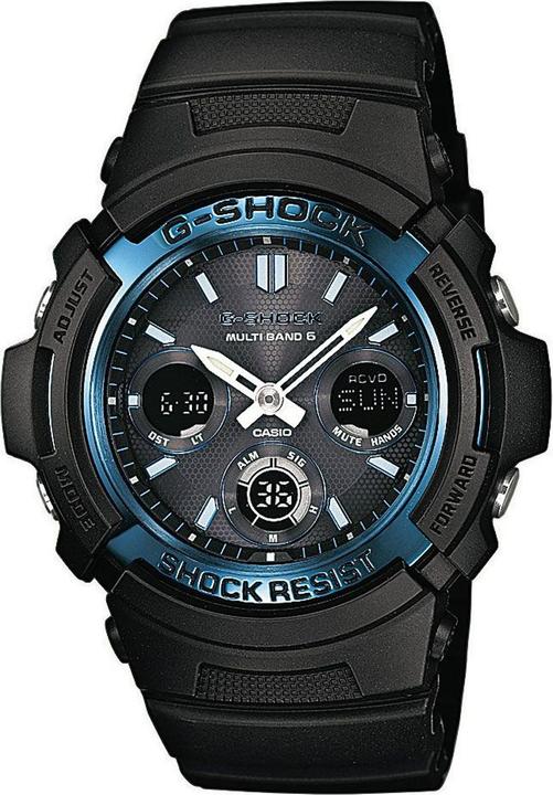 Actual product image Casio Collection - AWG-M100A-1AER (Chronograph, 46 mm)