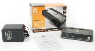 Actual product image LevelOne FSW-0508TX: 5Port Switch (5 Ports)