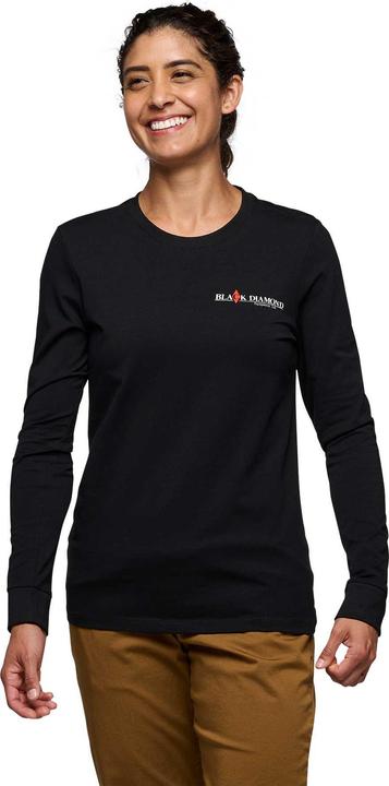 Actual product image Black Diamond Heritage Wordmark Ls Tee (XS)