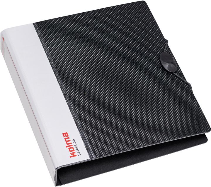 Produktbild Kolma Ringbuch Selection A5 Recycling 2 Ringe Füllhöhe 3 cm schwarz (A5, 30 mm, 1 Stück)