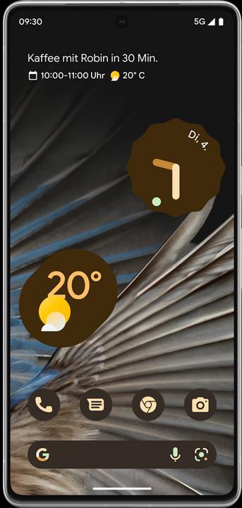 Immagine prodotto Google Pixel 7 Pro (128 GB, Bianco, 6.70", SIM + eSIM, 50 Mpx, 5G)