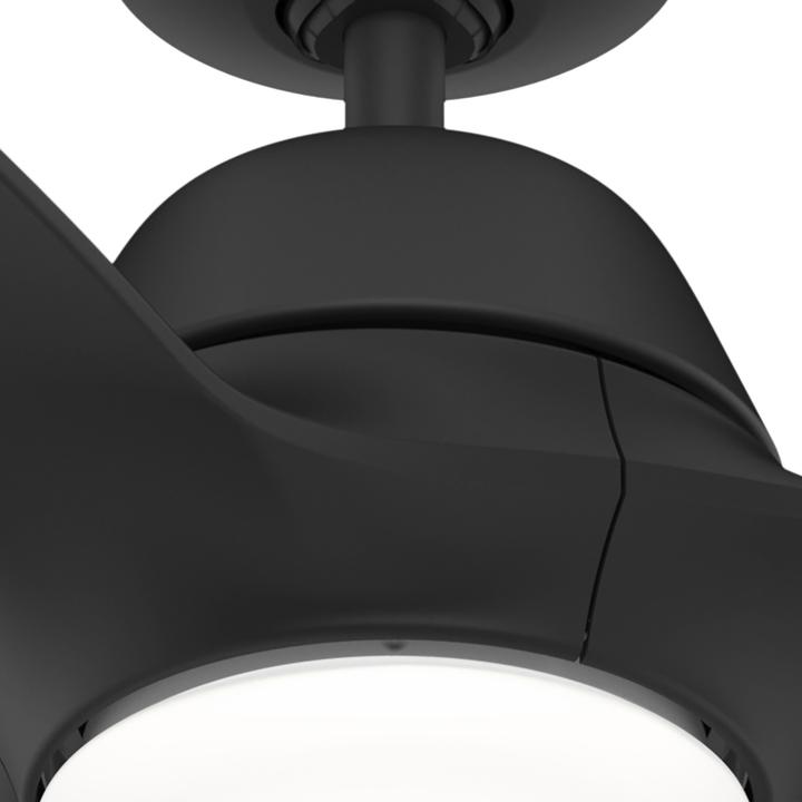 Actual product image Hunter Fans DC Deckenventilator Calabasas Schwarz mit LED (40 dB)