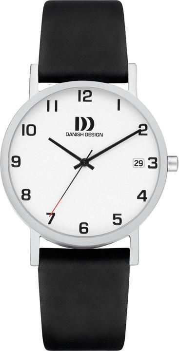 Immagine prodotto Danish Design Dänisches Design Rhein NMBRS Silber Datum Medium IQ82Q199 (Orologio da polso analogico, 35 mm)