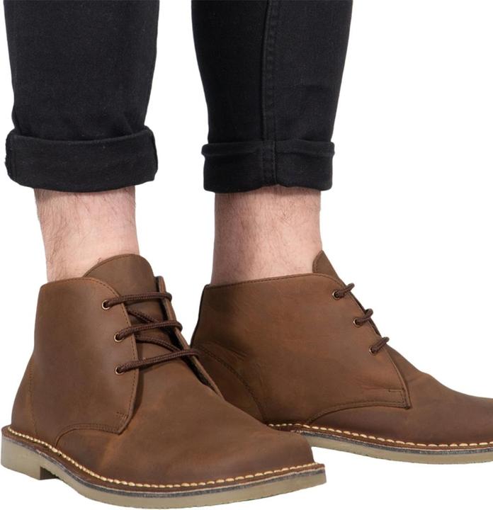 Roamers Waxleder Wüsten Schuhe