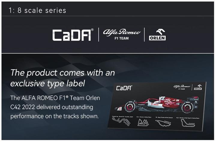 Immagine prodotto Cada Alfa Romeo Racing